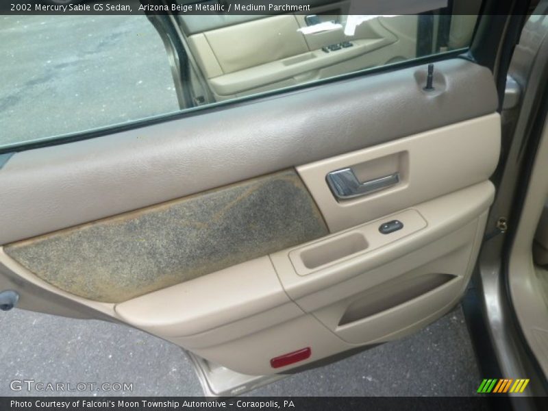 Arizona Beige Metallic / Medium Parchment 2002 Mercury Sable GS Sedan