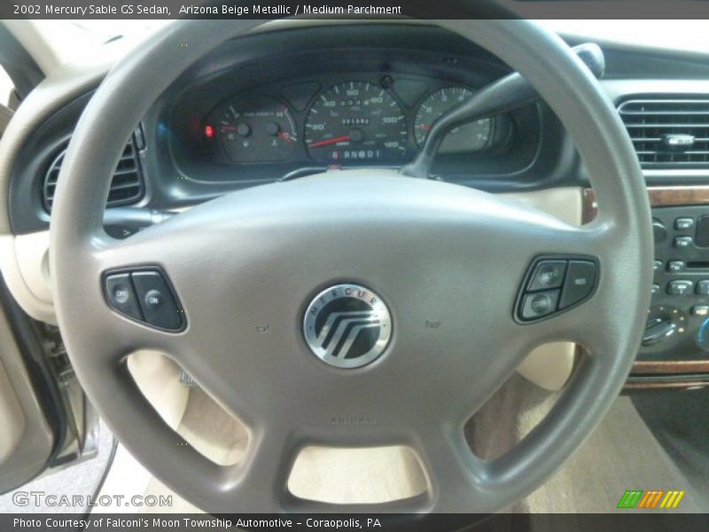 Arizona Beige Metallic / Medium Parchment 2002 Mercury Sable GS Sedan