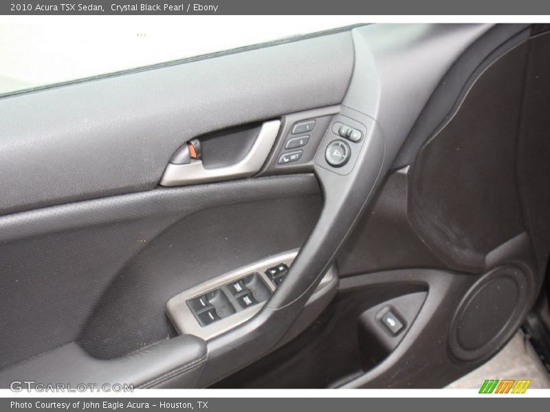 Crystal Black Pearl / Ebony 2010 Acura TSX Sedan
