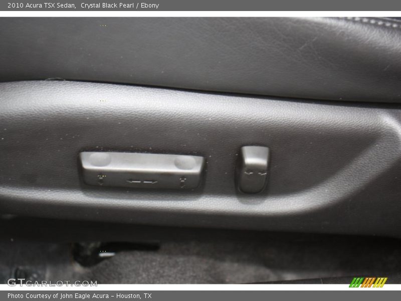 Crystal Black Pearl / Ebony 2010 Acura TSX Sedan