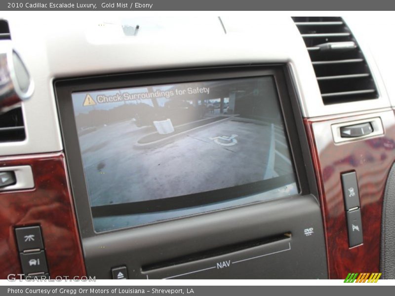 Gold Mist / Ebony 2010 Cadillac Escalade Luxury