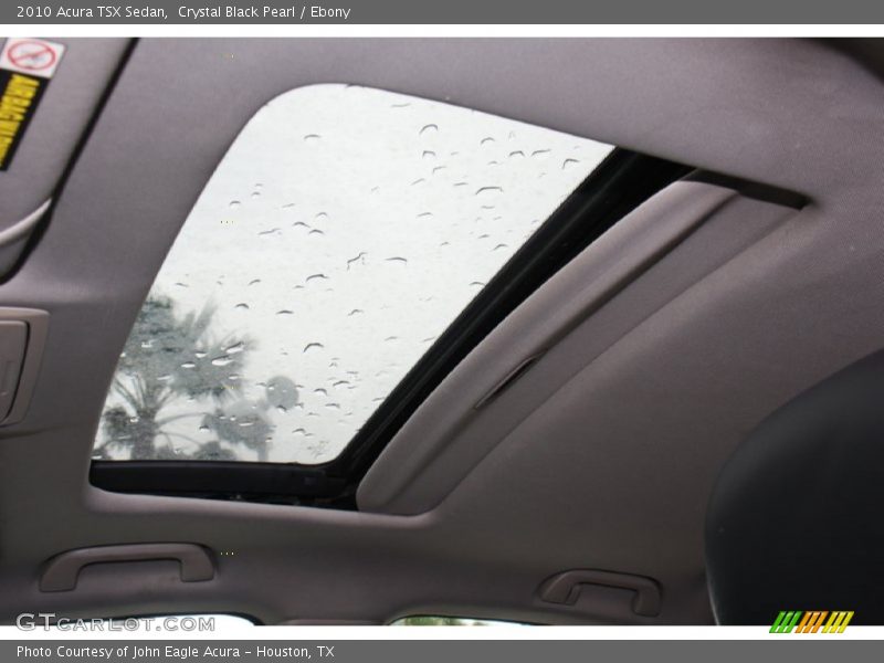Crystal Black Pearl / Ebony 2010 Acura TSX Sedan