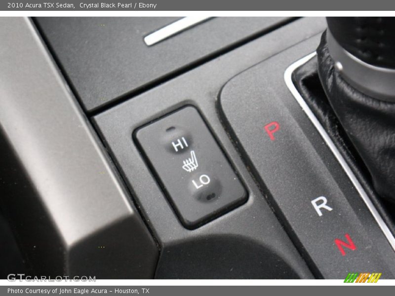 Crystal Black Pearl / Ebony 2010 Acura TSX Sedan