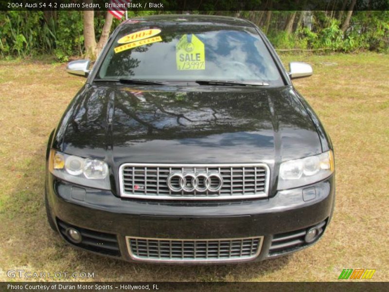 Brilliant Black / Black 2004 Audi S4 4.2 quattro Sedan