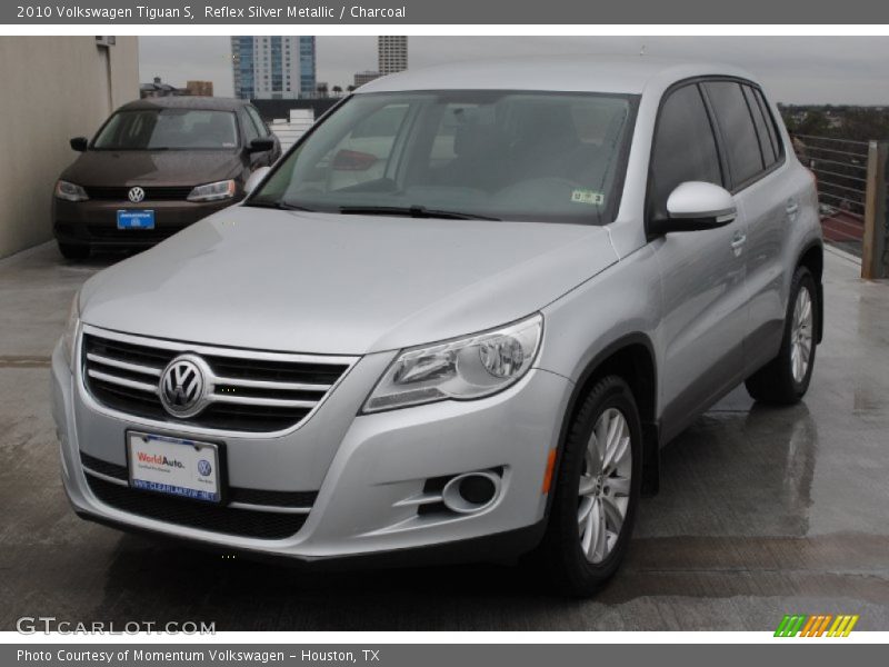 Reflex Silver Metallic / Charcoal 2010 Volkswagen Tiguan S