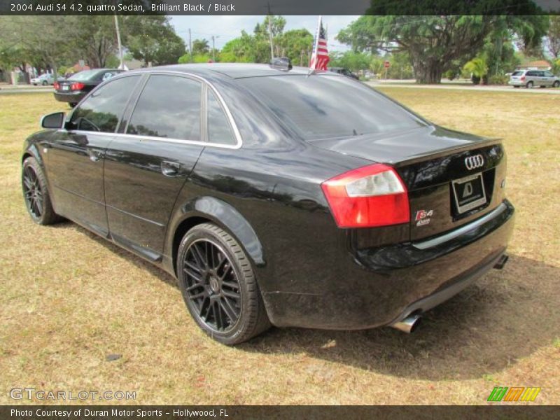 Brilliant Black / Black 2004 Audi S4 4.2 quattro Sedan
