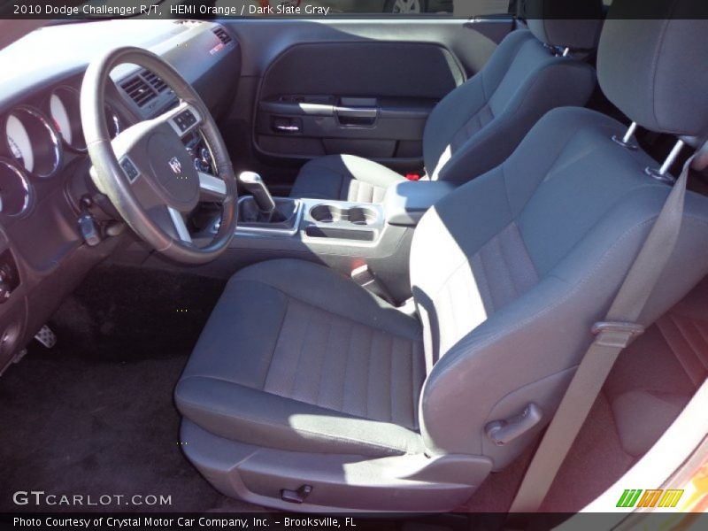 HEMI Orange / Dark Slate Gray 2010 Dodge Challenger R/T