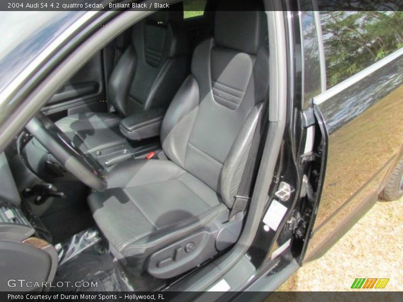 Brilliant Black / Black 2004 Audi S4 4.2 quattro Sedan