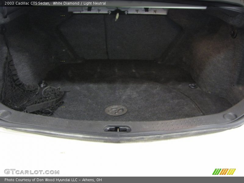 White Diamond / Light Neutral 2003 Cadillac CTS Sedan
