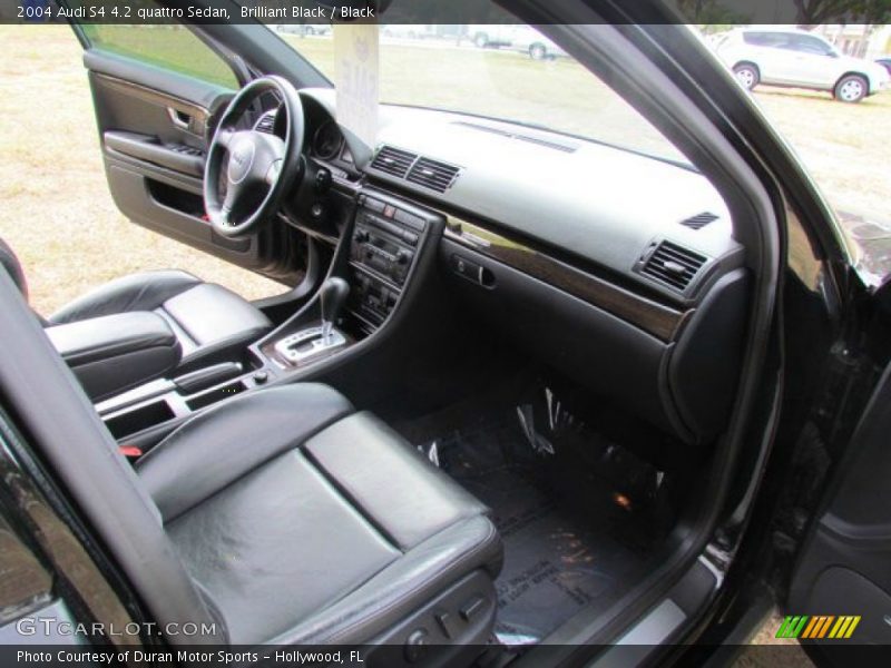 Brilliant Black / Black 2004 Audi S4 4.2 quattro Sedan