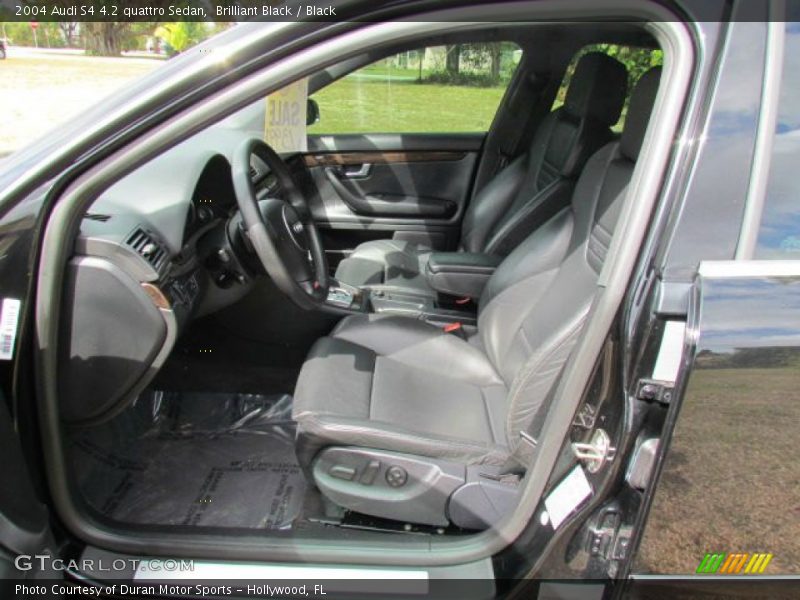 Brilliant Black / Black 2004 Audi S4 4.2 quattro Sedan