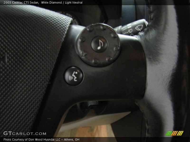 White Diamond / Light Neutral 2003 Cadillac CTS Sedan
