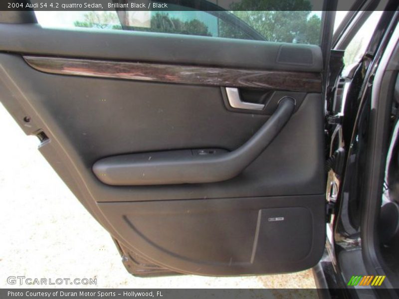 Brilliant Black / Black 2004 Audi S4 4.2 quattro Sedan