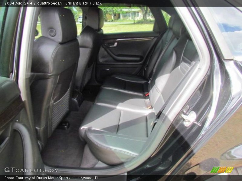 Brilliant Black / Black 2004 Audi S4 4.2 quattro Sedan