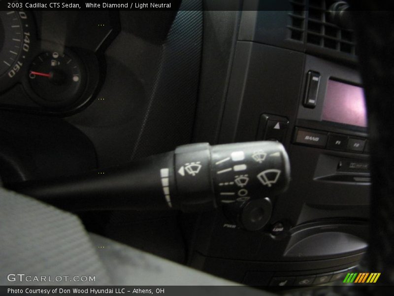 White Diamond / Light Neutral 2003 Cadillac CTS Sedan