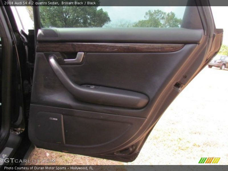 Brilliant Black / Black 2004 Audi S4 4.2 quattro Sedan