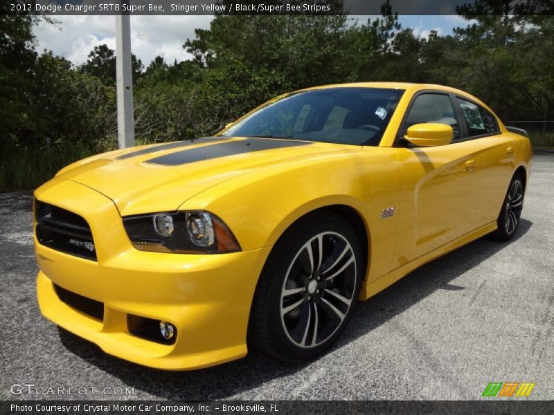 Front 3/4 View of 2012 Charger SRT8 Super Bee