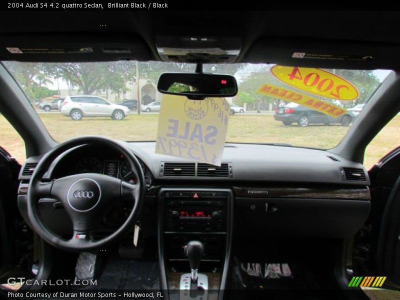 Brilliant Black / Black 2004 Audi S4 4.2 quattro Sedan