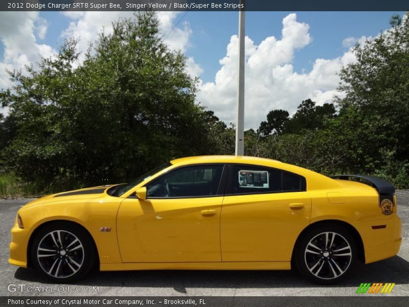  2012 Charger SRT8 Super Bee Stinger Yellow