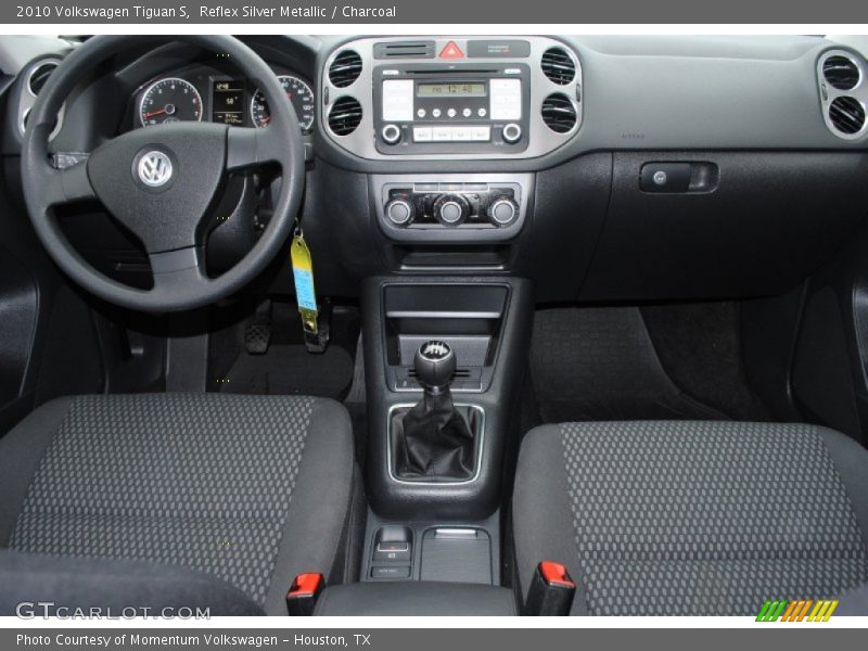 Reflex Silver Metallic / Charcoal 2010 Volkswagen Tiguan S