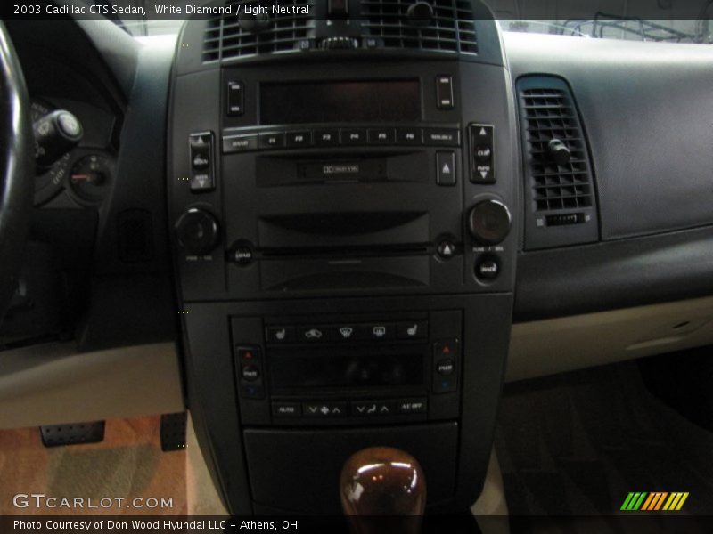 White Diamond / Light Neutral 2003 Cadillac CTS Sedan