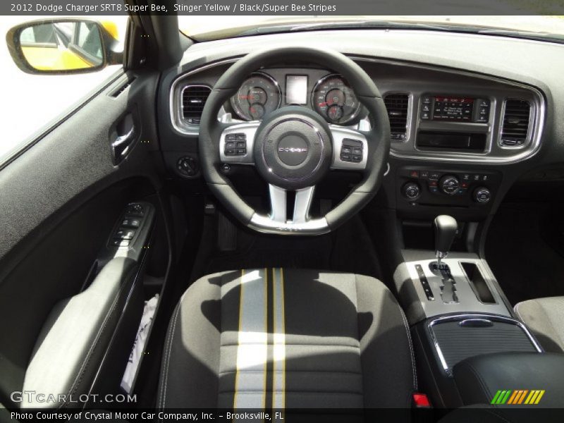 Dashboard of 2012 Charger SRT8 Super Bee