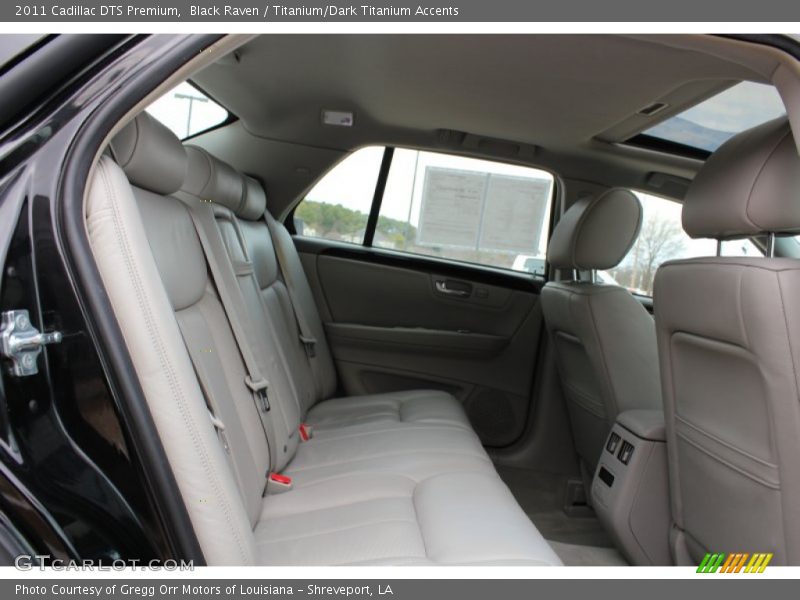 Black Raven / Titanium/Dark Titanium Accents 2011 Cadillac DTS Premium
