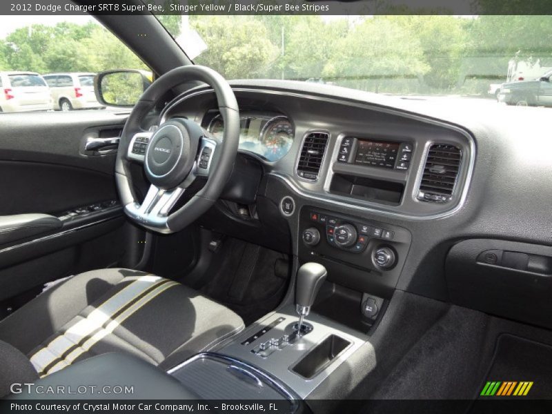 Dashboard of 2012 Charger SRT8 Super Bee