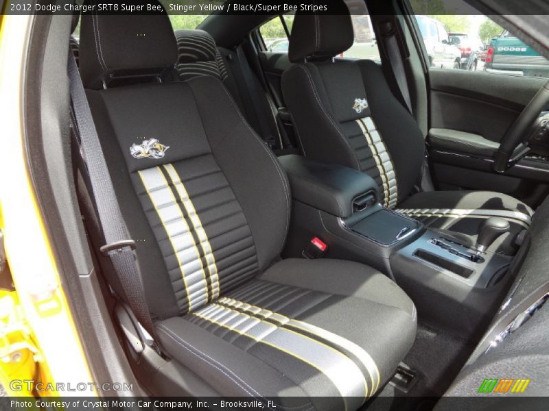 Front Seat of 2012 Charger SRT8 Super Bee