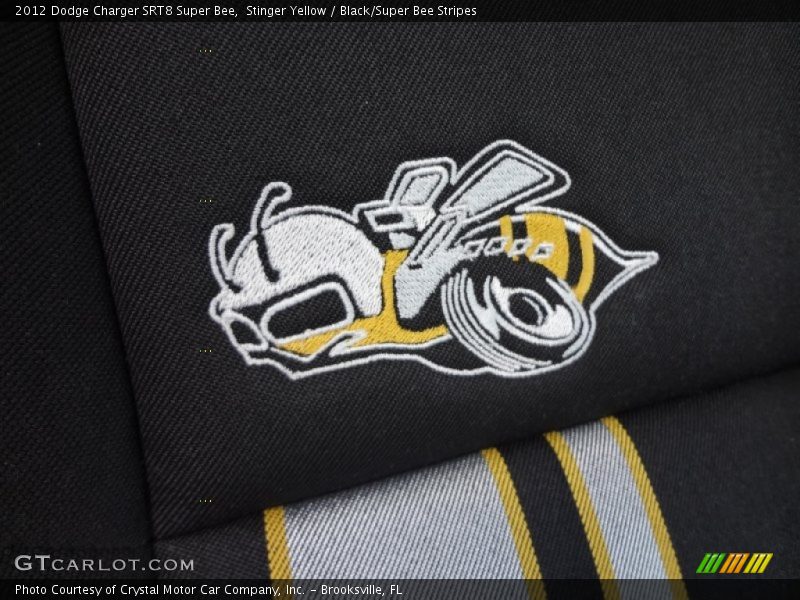 Super Bee Embroidery - 2012 Dodge Charger SRT8 Super Bee