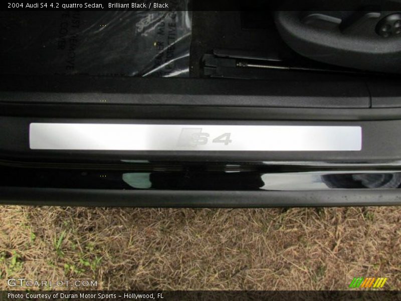 Brilliant Black / Black 2004 Audi S4 4.2 quattro Sedan