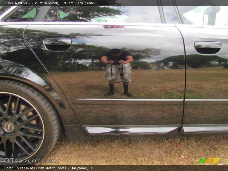 Brilliant Black / Black 2004 Audi S4 4.2 quattro Sedan