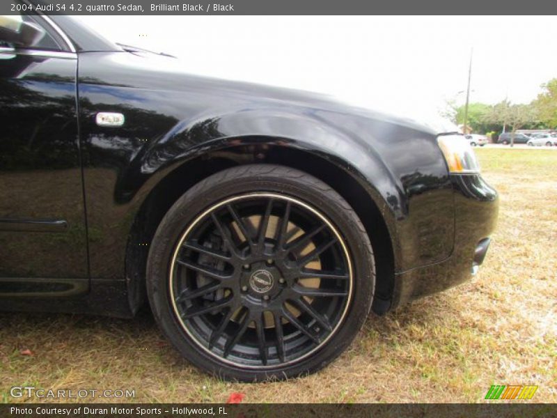 Brilliant Black / Black 2004 Audi S4 4.2 quattro Sedan