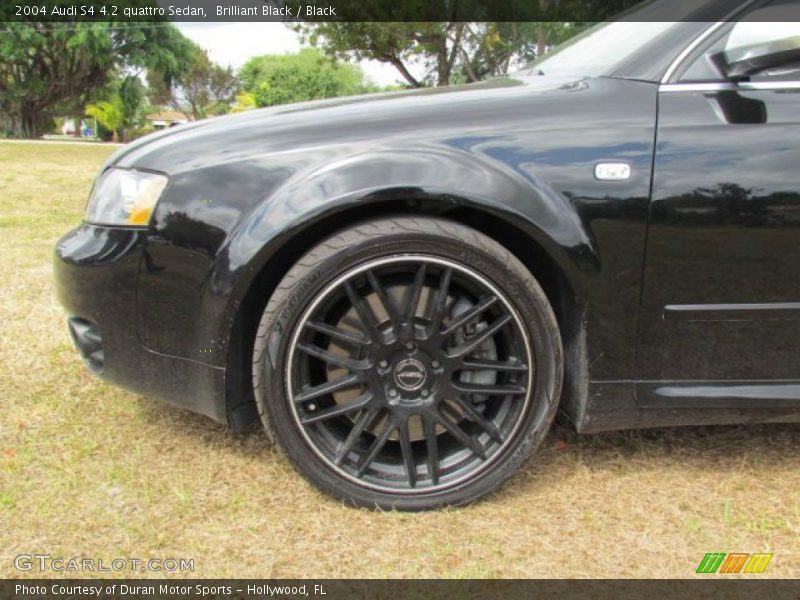 Brilliant Black / Black 2004 Audi S4 4.2 quattro Sedan