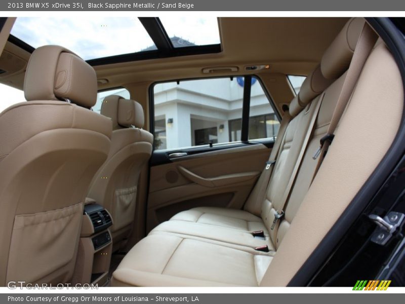 Black Sapphire Metallic / Sand Beige 2013 BMW X5 xDrive 35i