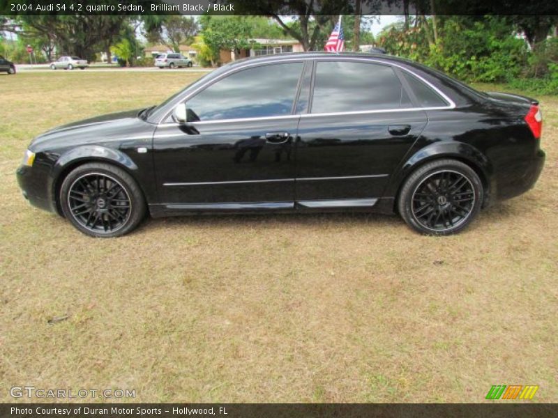 Brilliant Black / Black 2004 Audi S4 4.2 quattro Sedan