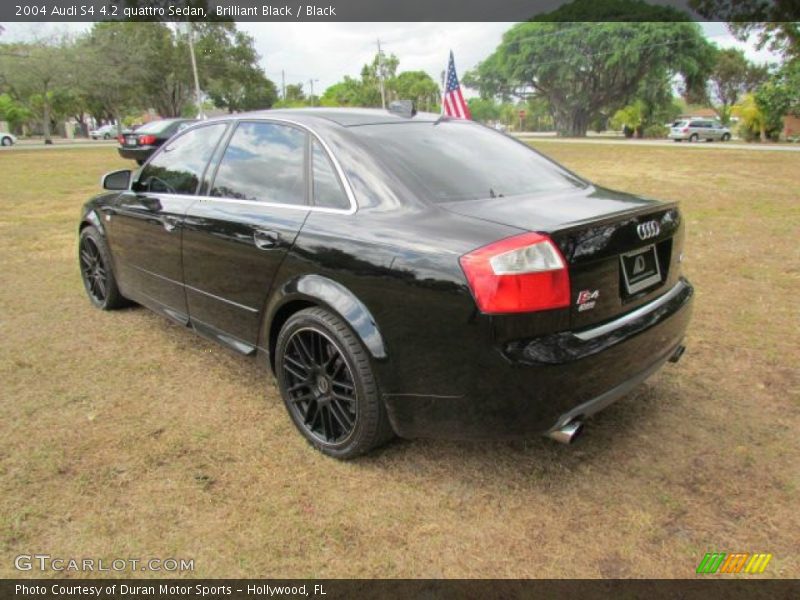 Brilliant Black / Black 2004 Audi S4 4.2 quattro Sedan