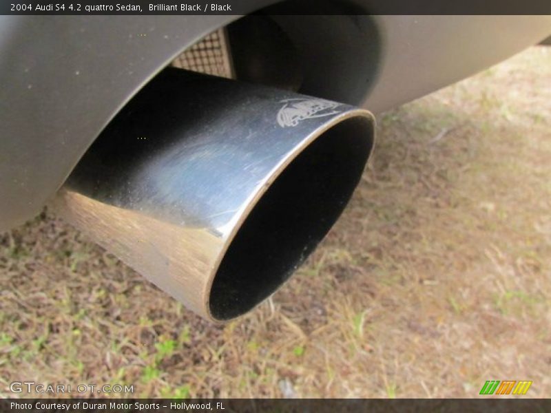 Exhaust of 2004 S4 4.2 quattro Sedan