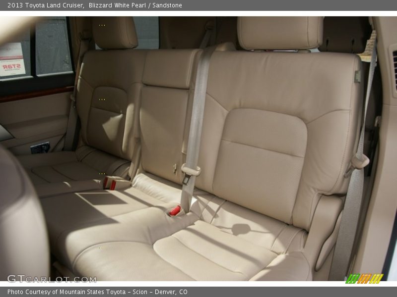 Blizzard White Pearl / Sandstone 2013 Toyota Land Cruiser