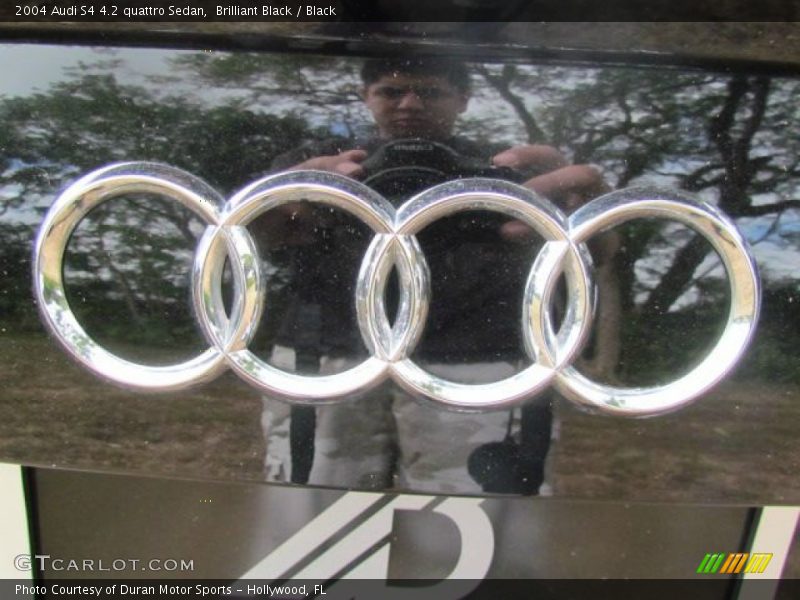 Brilliant Black / Black 2004 Audi S4 4.2 quattro Sedan