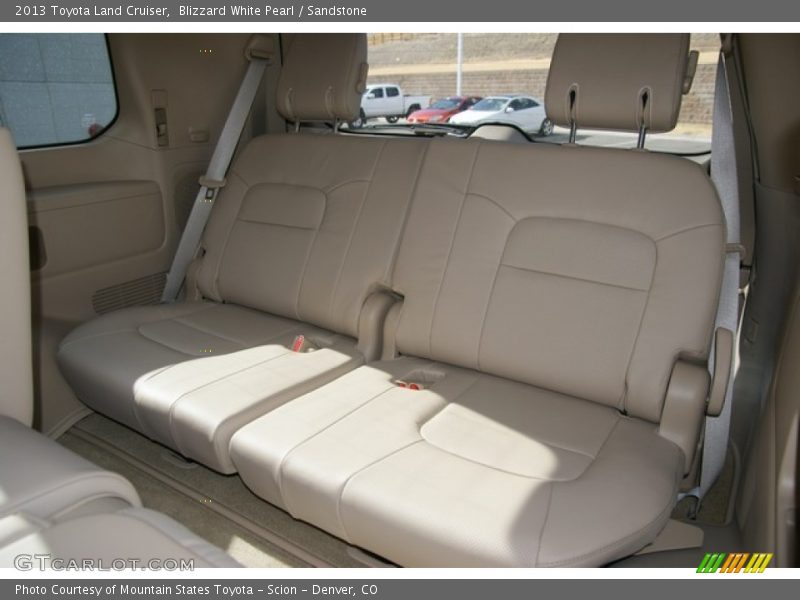 Blizzard White Pearl / Sandstone 2013 Toyota Land Cruiser