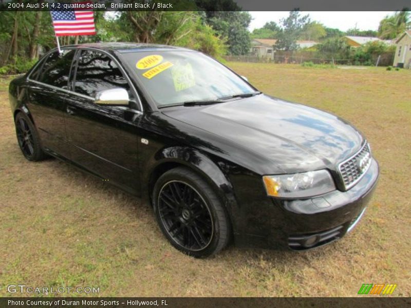 Brilliant Black / Black 2004 Audi S4 4.2 quattro Sedan