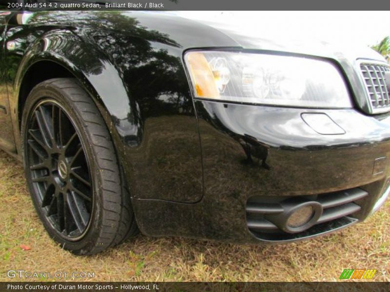 Brilliant Black / Black 2004 Audi S4 4.2 quattro Sedan