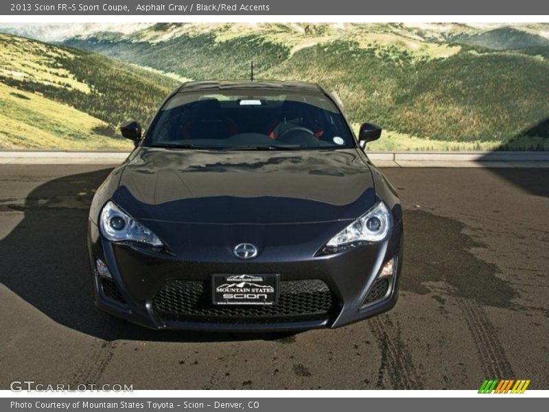 Asphalt Gray / Black/Red Accents 2013 Scion FR-S Sport Coupe