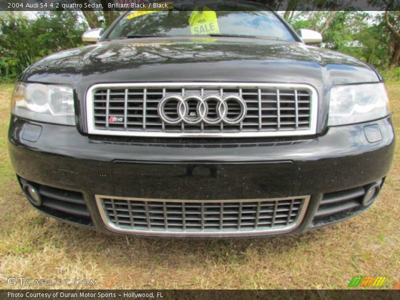 Brilliant Black / Black 2004 Audi S4 4.2 quattro Sedan