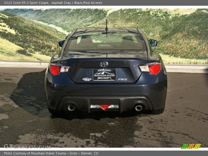 Asphalt Gray / Black/Red Accents 2013 Scion FR-S Sport Coupe