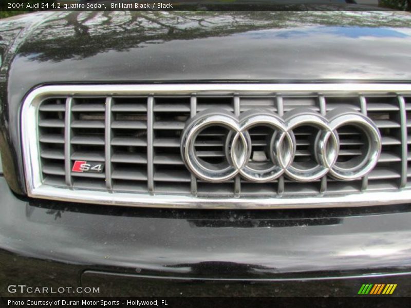 Brilliant Black / Black 2004 Audi S4 4.2 quattro Sedan