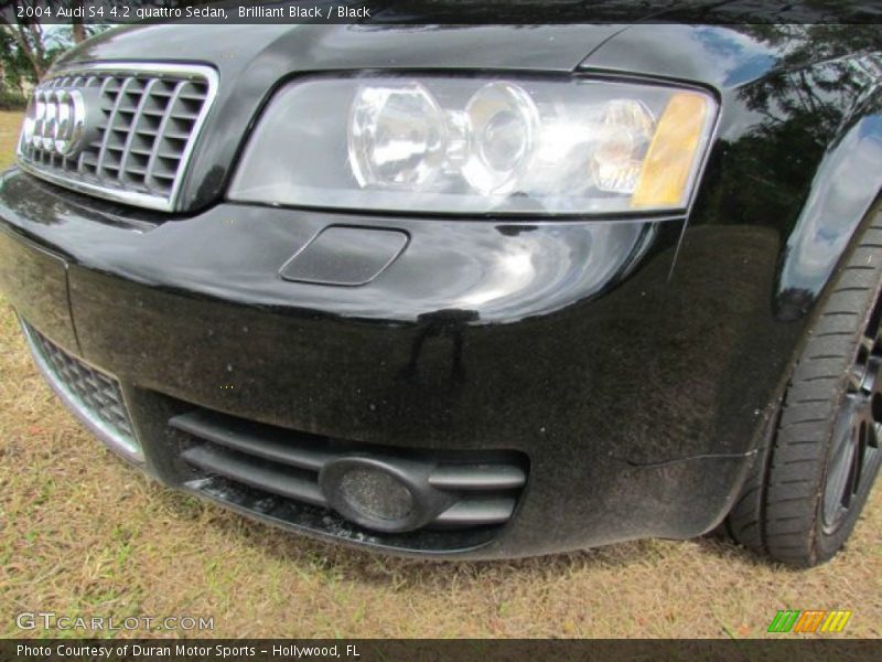 Brilliant Black / Black 2004 Audi S4 4.2 quattro Sedan