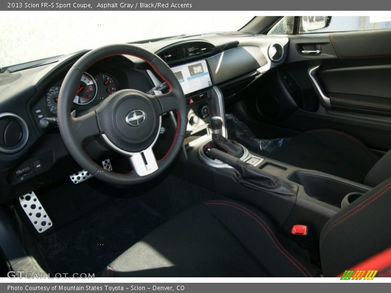 Asphalt Gray / Black/Red Accents 2013 Scion FR-S Sport Coupe