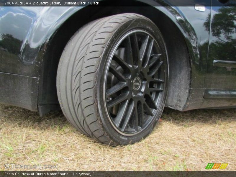 Brilliant Black / Black 2004 Audi S4 4.2 quattro Sedan